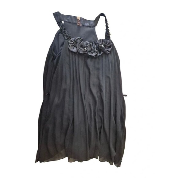 I ME Tops - Women's Black Blouse Short Sleeve
